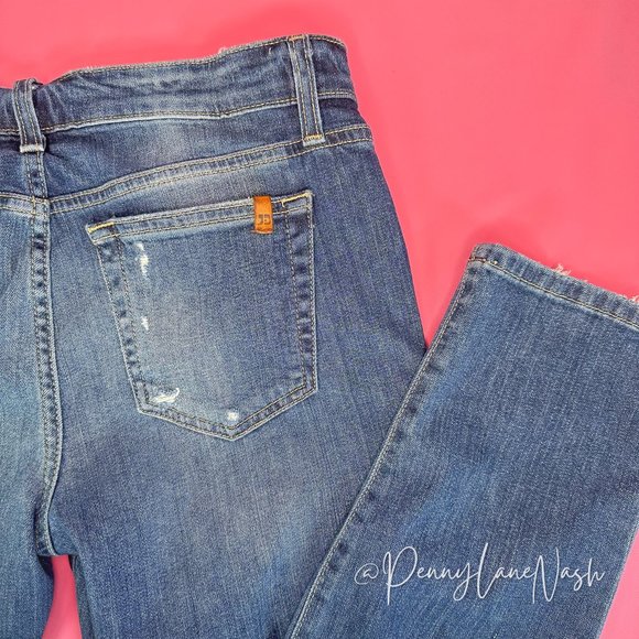Joe's Jeans Distressed Skinny Ankle Jeans Size 30 - Picture 14 of 15